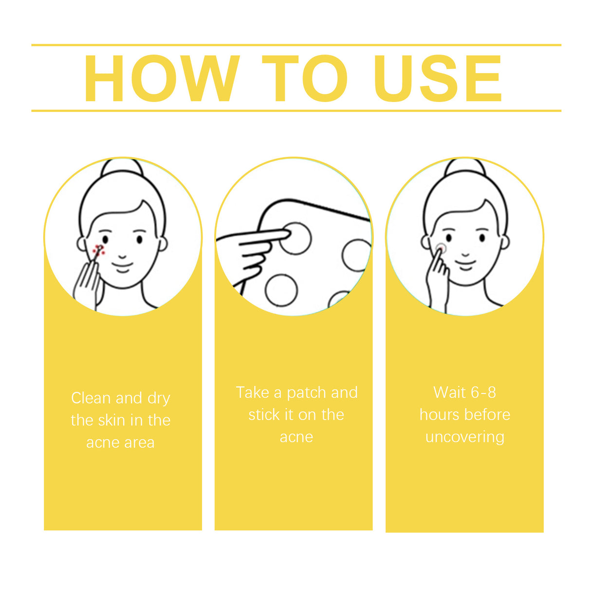 Star Acne Patch Clear Acne Skin Care Facial Cover Acne Invisible Acne Patch