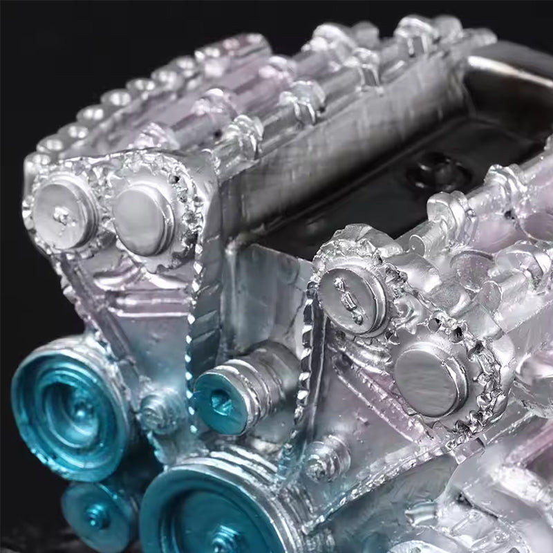 8 - Cylinder Resin Simulation Car Engine Model Kit. A Full - Metal DIY Assembly Toy for Car Enthusiasts - V.I.P Digital Presence