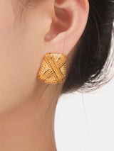 Titanium Steel Geometric Shape Earrings - V.I.P Digital Presence