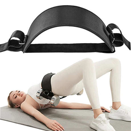 Cintura di spinta dell'anca Glute Bridge Pad Workout con manubri Kettlebells per squat Lunges Bridges Dips Training Home Gym Equipment - V.I.P Digital Presence