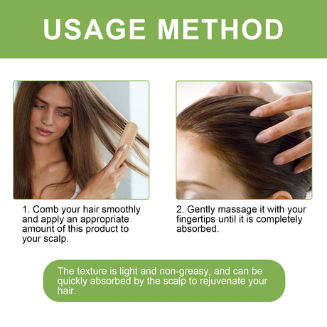 Hair Dense Essential Oil Repair Hair Damage, Strong Hair Thick, Smooth, Moisturizing And Nourishing Anti-Thinning Hair Oil - V.I.P Digital Presence