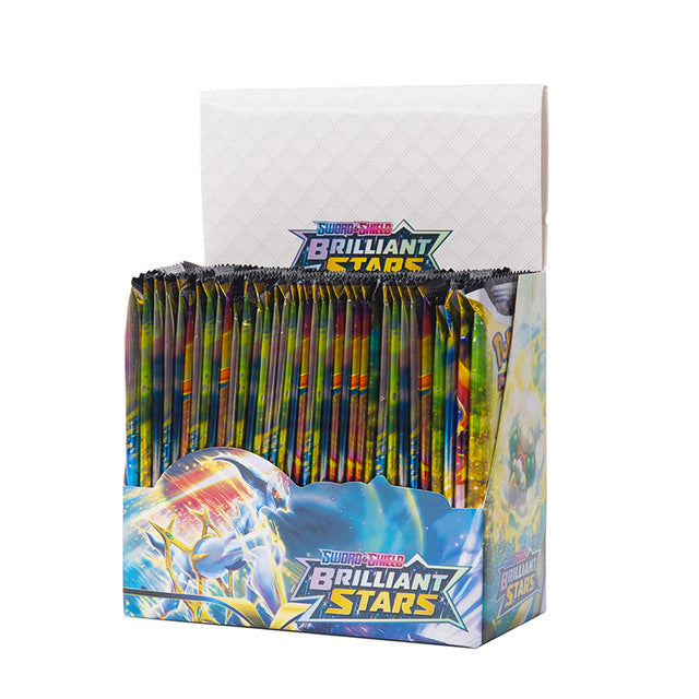 Caja ciega de cartas de Pokémon Darkness, bolsa plateada para robar cartas de Pokémon