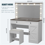 Makeup Vanity Desk - V.I.P Digital Presence