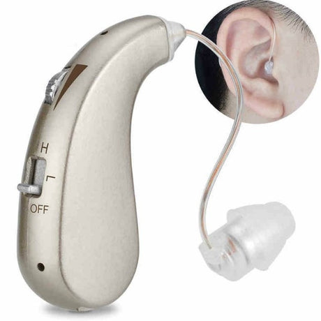 1Pair of Invisible Hearing Aids for Seniors with Sound Amplifier and Assistive Listening Earphones - V.I.P Digital Presence