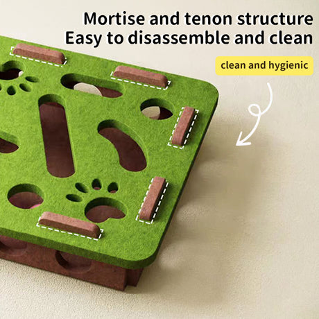 Felt puzzle toys, puzzle boxes, ball motion toys for indoor cat exercise, entertainment and hunting. - V.I.P Digital Presence