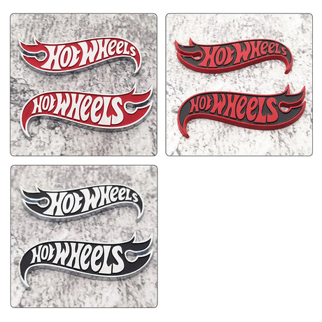 2Pcs Car Sticker Fashion Metal Aluminum Alloy Sign High Gloss Screen Printing Aluminum Sign Logo Brand - V.I.P Digital Presence