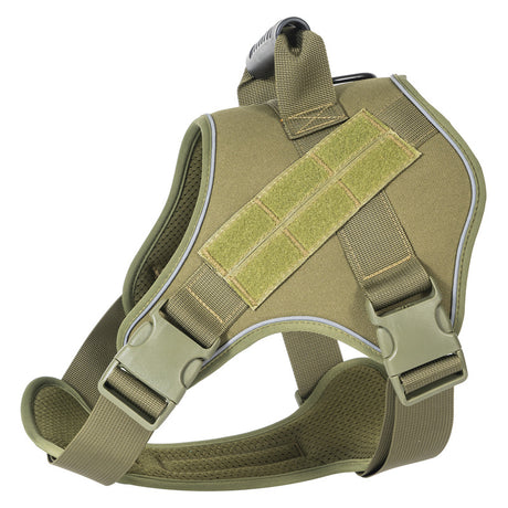 Tactical dog vest: for large dogs (German Shepherd, Golden Retriever) – training, military-style accessories. - V.I.P Digital Presence