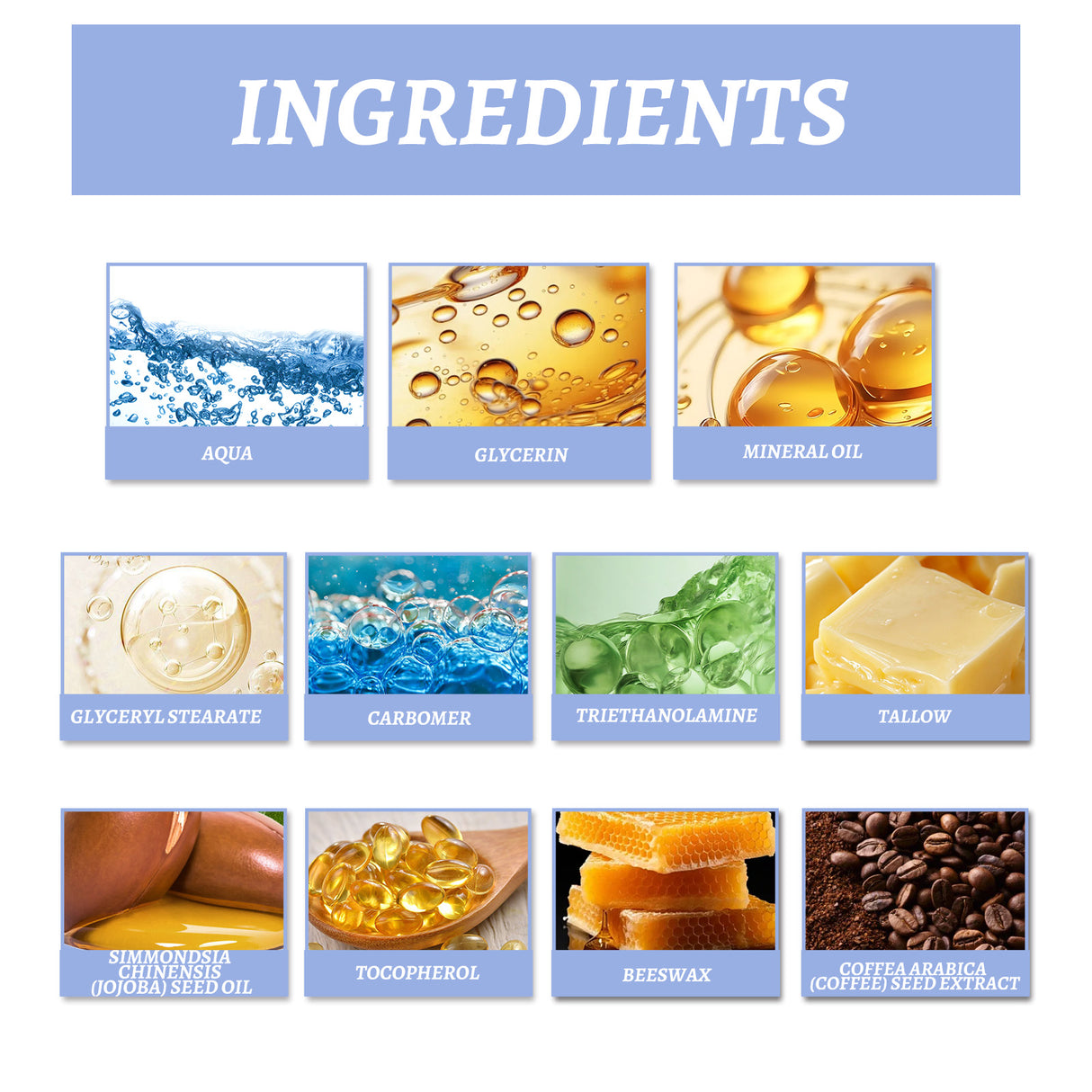 Coffee Grass Fed Butter Eye Cream Nourishes, Smoothes, Tights And Lightly Absorbs Eye Skin