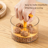 Meatball Maker Fried Meatball Presser Multi functional Household Utensil for Making Rounds Shrimp Slippery and Auxiliary Food - V.I.P Digital Presence