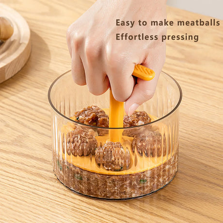 Meatball Maker Fried Meatball Presser Multi functional Household Utensil for Making Rounds Shrimp Slippery and Auxiliary Food - V.I.P Digital Presence