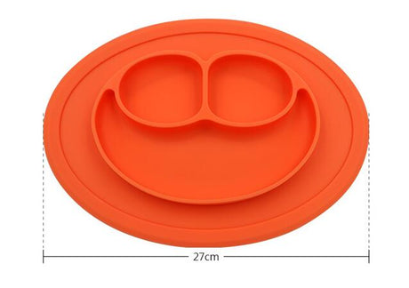 Silicone Material Baby Dining Plate - V.I.P Digital Presence