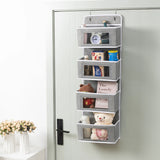 5 - Shelf Hanging Storage: Anti - Tilt, 5 large pockets. Good for bedroom, bathroom, living room (behind - door use). - V.I.P Digital Presence