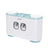 Toothbrush rack wall-mounted punch-free bathroom wall-mounted suction toothbrush set - V.I.P Digital Presence