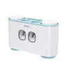 Toothbrush rack wall-mounted punch-free bathroom wall-mounted suction toothbrush set - V.I.P Digital Presence