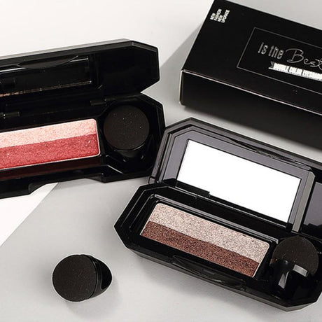UBUB Brand Double Color Convenient Eyeshadow Makeup Palette Waterproof Pigment Shimmer Eye Color Cosmetics - V.I.P Digital Presence
