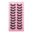 10 Pairs Of Messy Thick Imitation Mink Hair False Eyelashes 3D Stereo Realistic European And American Fried Hair False Eyelashes - V.I.P Digital Presence