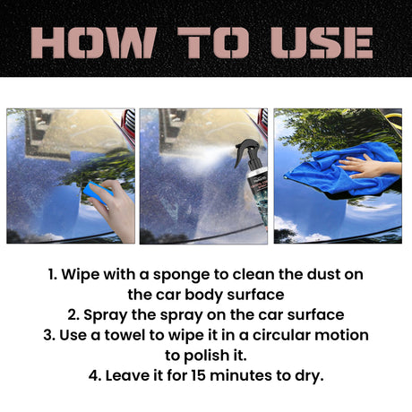 Crystal Coating Spray, Clean Water Stains And Dirt With New Bright Long-Lasting Maintenance Spray - V.I.P Digital Presence