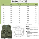 Men’s Summer Tactical Vest: 14-Pocket, Mesh, Ideal for Hiking, Fishing, Photography & Work - V.I.P Digital Presence