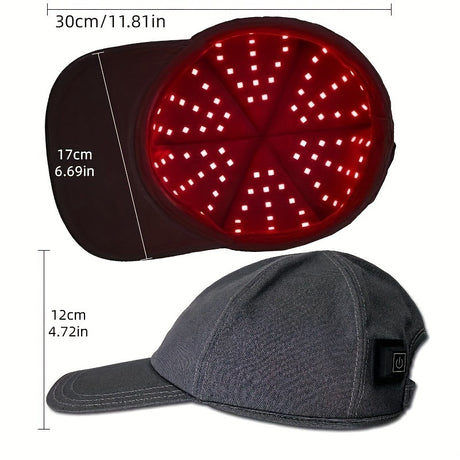 Red light therapy hair care cap hair care device portable portable hair follicle care hair dense hair care helmet hair care - V.I.P Digital Presence