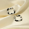 Stainless Steel Oil Drip Cuff Earrings - V.I.P Digital Presence