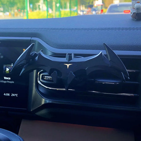 New Arrival Batman Gravity Buckle Type Car Phone Holders Air Outlet Navigation Support Frame Suitable For All 4-6.5 Inch Devices - V.I.P Digital Presence