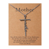 Faith Religious Gift Stainless Steel Cross Collarbone Chain Sweater Chain - V.I.P Digital Presence