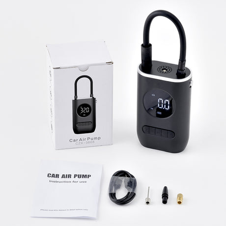 New Car Portable Inflator Pump Mini Bicycle Electric Tire Handheld Wireless Charging Super Car Inflator Pump - V.I.P Digital Presence