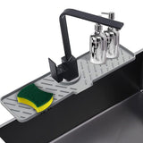 Silicone rubber folding sink drain pad splash proof tabletop kitchen and bathroom multifunctional tool - V.I.P Digital Presence