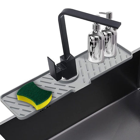 Silicone rubber folding sink drain pad splash proof tabletop kitchen and bathroom multifunctional tool - V.I.P Digital Presence