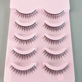 Cartoon Bushy Black Terrier Big Devil False Eyelashes Whole Piece Barbie Eyelashes Natural Little Devil - V.I.P Digital Presence