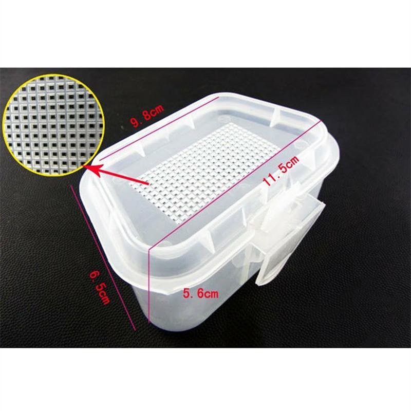LEO Breathable Plastic Fishing Live Bait Storage Box Earthworm Bloodworms Bait Container - V.I.P Digital Presence