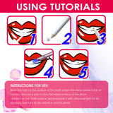 Tooth Gem Kit, Accessories Easy To Remove And Install Crystal Dental Drill Tooth Embellish Glitter Stick - V.I.P Digital Presence