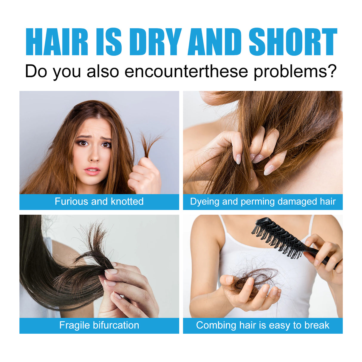 Moisturizing And Smooth Hair Mask, Repair Dry Hair, Split Hair, Smooth, Smooth And Moisturizing Hair Mask - V.I.P Digital Presence