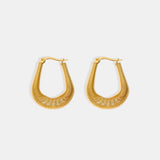 Titanium Steel U Shape Earrings - V.I.P Digital Presence