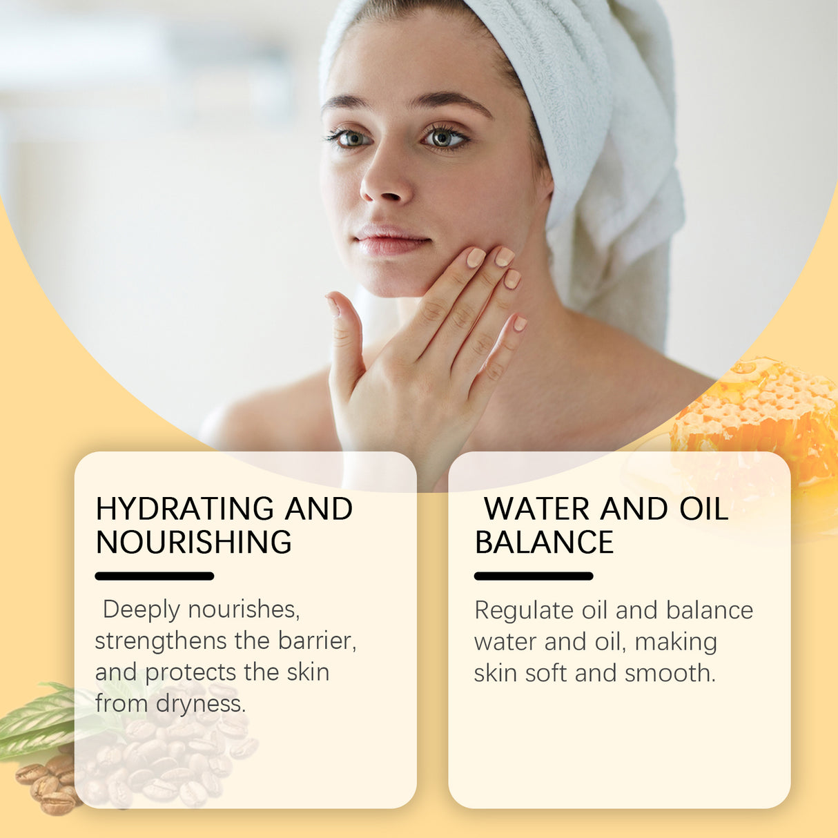 Woodsleep Bee Venom Moisturizing And Firming Lotion, Lifting And Firming Skin Hydrating And Moisturizing Refreshing Lotion