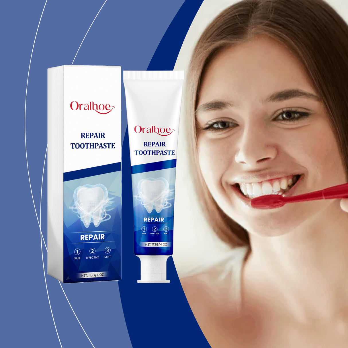 Cleaning Toothpaste Gently Cleans Odors And Dirt Care For Teeth Daily Hygiene Care Toothpaste - V.I.P Digital Presence