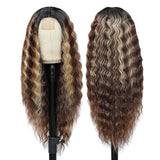 European and American Women's Wig Small Lace Center Deep Wave Long Curly Wig Headband Lace Wigs - V.I.P Digital Presence