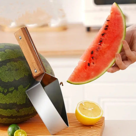 New Watermelon Splitter Watermelon Cutting Artifact 430 Stainless Steel Cutting Piece Splitter Household Melon Triangle Cutting - V.I.P Digital Presence