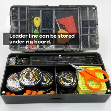 Fishing storage box, portable tackle box, magnetic compartments, fishing accessories - V.I.P Digital Presence