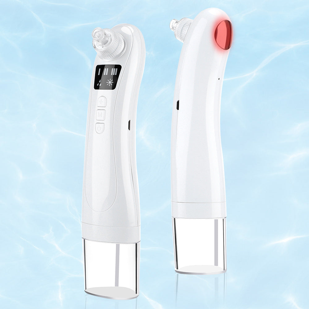 Hailicare Small Bubble Hot Compress Blackhead Instrument With Water Tank To Suck Blackheads USB Charging Beauty Instrument - V.I.P Digital Presence