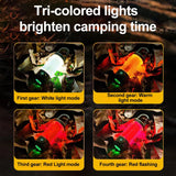 Multi functional outdoor camping light, portable strong light flashlight, rechargeable mini retro camping atmosphere light - V.I.P Digital Presence