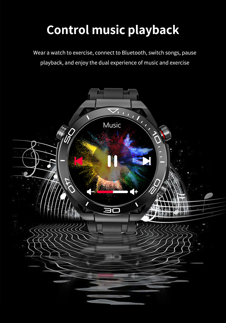 GS ultimate full touch screen smartwatch sports running Bluetooth call bracelet - V.I.P Digital Presence