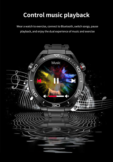 GS ultimate full touch screen smartwatch sports running Bluetooth call bracelet - V.I.P Digital Presence