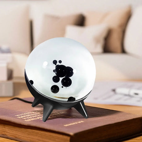Ferrofluid Music Rhythm Lamp Sound Sensitive Dancing Magnet Liquid Toy Ferrofluid Visual Display Lamp Desktop Speakers Companion - V.I.P Digital Presence