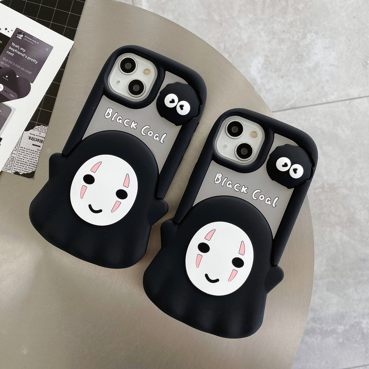 Suitable for Apple 14pro faceless male mobile phone case cute ins style iPhone12/13/14promax silicone soft - V.I.P Digital Presence