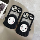 Suitable for Apple 14pro faceless male mobile phone case cute ins style iPhone12/13/14promax silicone soft - V.I.P Digital Presence