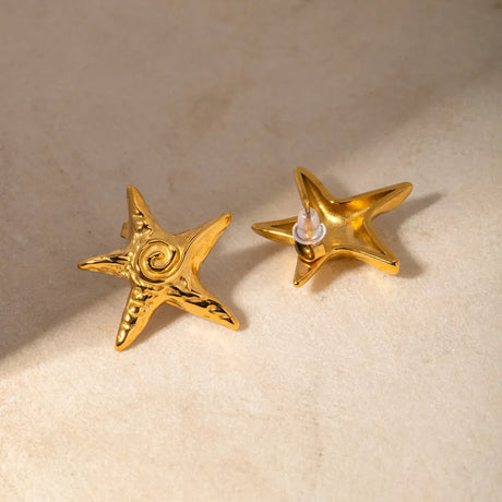 Stainless Steel Star Shape Earrings - V.I.P Digital Presence