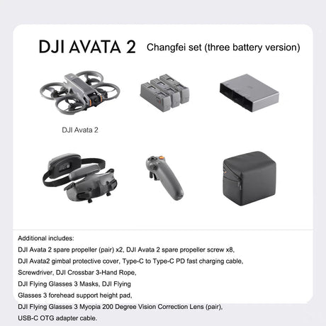 DJI Avata 2 First Perspective Aerial Photography Drone Flight Glasses Sensory Control Immersive Flight - V.I.P Digital Presence