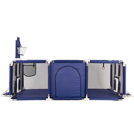 Children's fence baby basketball fence safety stainless steel playpen children's ball pit baby indoor playground baby park fence - V.I.P Digital Presence