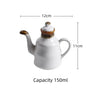 Ceramic Blue and White Kuibai Oil Pot Vinegar Bottle Oil Bottle Vinegar Pot Seasoning Pot Soy Sauce Hotel Restaurant - V.I.P Digital Presence